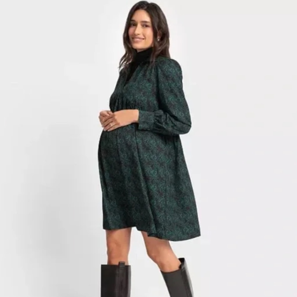 Seraphine | Tunic Maternity Dress with Collar | Size 16